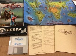 Ultima Ii - The Revenge Of The Enchantress - Commodore 64 Vintage Computer Game