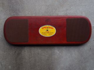 Vintage Bongo Board - - Red - Good Shape