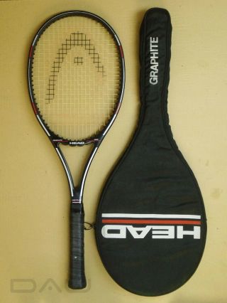 Vintage Head Graphite Pro Midplus Racquet In Bag Made In Austria