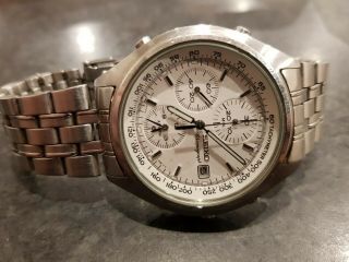 Vintage Seiko 7t32 - 7c60 Alarm Chronograph Watch In Great