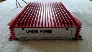 Linear Power 1502iq Lp Old School Sq Rare Amp Red