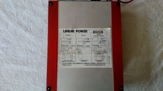 Linear Power 1502iq LP Old School SQ Rare Amp Red 4