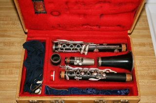 Vintage Leblanc Clarinet In Case -.