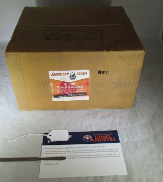 Rare Nos Factory American Flyer 22035 175w Transformer Shipped To Lionel