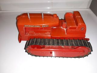 Vintage 1950’s Product Miniature International Td 24 Diesel Crawler Toy Dozer