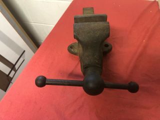 Vintage Reed Mfg Co 103 Bench Vise 3” Jaws Erie Pa - - - - - - Double Patent Dates