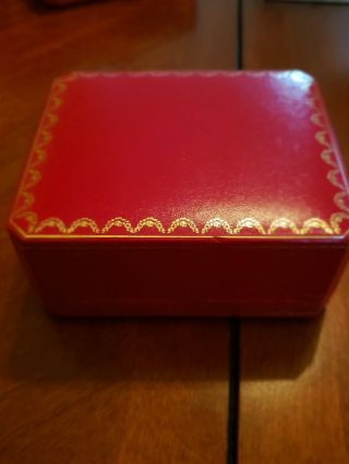 Vintage Cartier Box 1001 W/ Paper Work