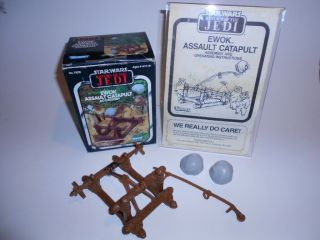 Star Wars Vintage 1983 Kenner Rotj Ewok Assault Catapult Accessory Boxed