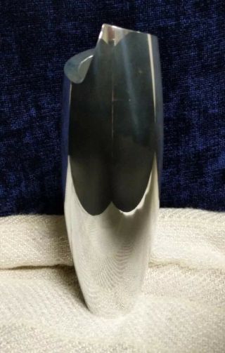 Nambe Spiral Vase 10.  5 " - Made In Usa - - Vintage 1994 - 6192