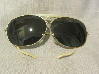 Vintage Ray Ban Shooter Shooting Glasses B&l 10k Gf Sunglasses