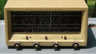 Vintage Hallicrafters S - 38 Eb Communications Receiver 500 Khz - 30 Mhz,  Rare
