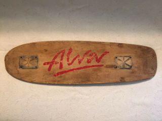 Vintage Alva Skateboard Deck -,  No Stickers - Great For Display