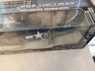 Elite Force BB - US NAVY F6F Hellcat Carrier Fighter RARE 1/18 17 Nose art. 7