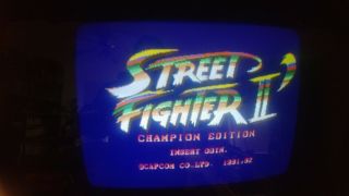 Rare Capcom Street Fighter 2 Champion (rainbow Edition) Jamma Arcade Pcb - Cps1