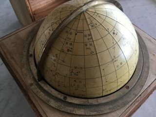 Rare antique vintage chinese celestial globe - navigation 2