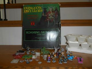 Heritage Dungeon Dwellers Roaming Monsters,  Caverns Of Doom,  Vintage D&d 1980