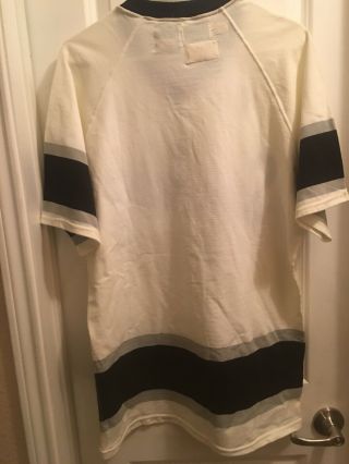 Rare Vintage San Antonio Spurs Sand Knit Warm Up Shirt Game Issued 1989 Sz 40 4