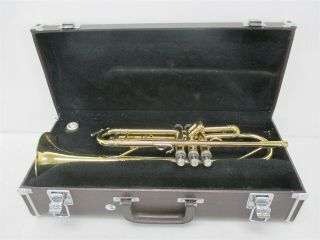Holton By Leblanc T602p Vintage Student Trumpet Sn 210510 W/ 11c4 - 7c Mp & Case