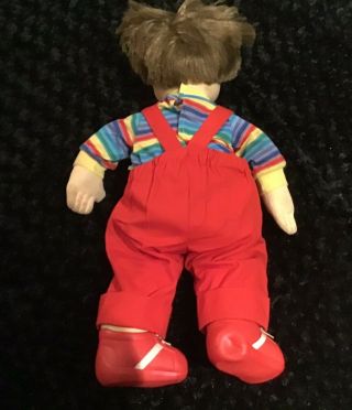 VINTAGE 1985 Hasbro Chucky My Buddy Doll Brown Hair Blue Eyes VTG RARE 4