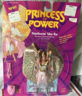 Vintage Princess Of Power Starburst She - Ra Action Figure -