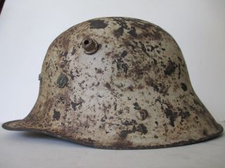 RARE IRISH VICKERS M27 1927 HELMET 2