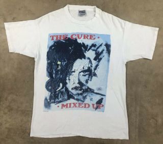 Vintage 1990 The Cure Mixed Up Album T Shirt Men’s Size Xl Soft Faded Thin 90s