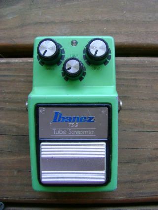 Vintage 1994 Ibanez Ts - 9 Tube Screamer Overdrive Effects Pedal Made In Japan
