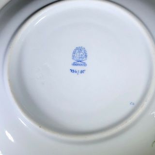 Hand Painted Vintage HEREND Tea Cup and Saucer Style Printemps BT 5
