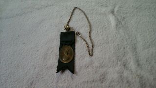 Vintage J.  I Case Watch Fob With Ribbon & Chain