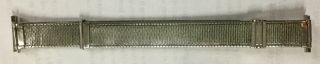 Vintage Forstner Komfit Stainless Steel Mesh Watch Band Nasa Speedmaster 17mm