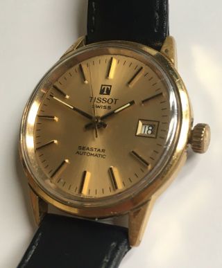 VINTAGE TISSOT SEASTAR AUTOMATIC GENTS WRISTWATCH 4