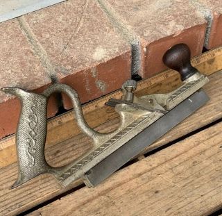 Vintage STANLEY No.  48 Tongue & Groove Swing Fence Plane w/ 2 - 5/16 