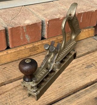 Vintage STANLEY No.  48 Tongue & Groove Swing Fence Plane w/ 2 - 5/16 