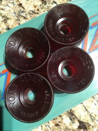 Vintage 70s Road Rider Henry Hester Slalom Skateboard Wheels