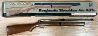 Vtg Benjamin Sheridan Model 397 Pellet 177 Cal 4.  5mm Rifle Box 321