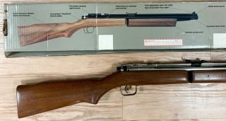 VTG Benjamin Sheridan Model 397 Pellet 177 cal 4.  5mm Rifle Box 321 5