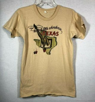 Best Little Whorehouse In Texas Broadway Musical Vintage 1978 Usa T Shirt Large