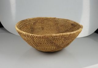 Vintage Pima Native American Indian Basket – Bowl – 7 3/4”