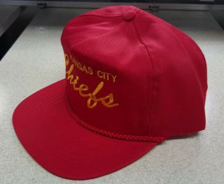 Kansas City Chiefs true vintage caps early 80 ' s deadstock big time 2