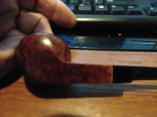 OLD Vintage SASIENI ' 2 - dot ' squat bulldog tobacco pipe 2