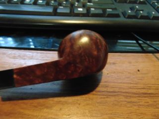 OLD Vintage SASIENI ' 2 - dot ' squat bulldog tobacco pipe 3