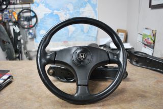Rare Honda Access Momo Steering Wheel Dc2 Db8 Eg6 Bb1 Cd5 Eg9 Civic Integra