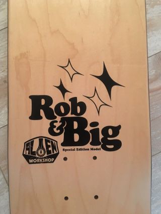 vintage alien workshop deck Rob And Big Skateboard Deck 3