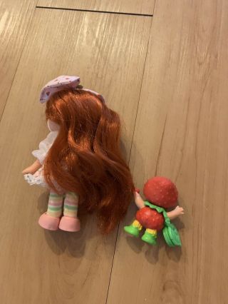 Vintage Strawberry Shortcake herself Berrykin doll and Critter 3