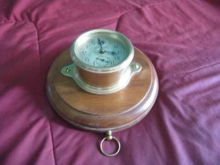 Chelsea Clock Co.  Boston USA Rare Auto Clock w/Key 4