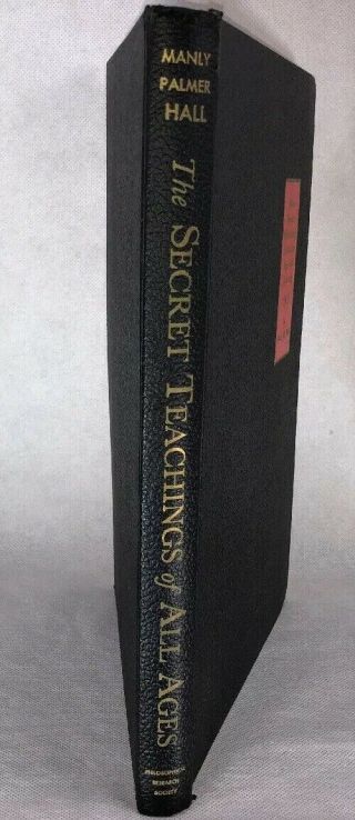 VINTAGE THE SECRET TEACHINGS OF ALL AGES MANLY P HALL 1968 ED 1928 RARE 4