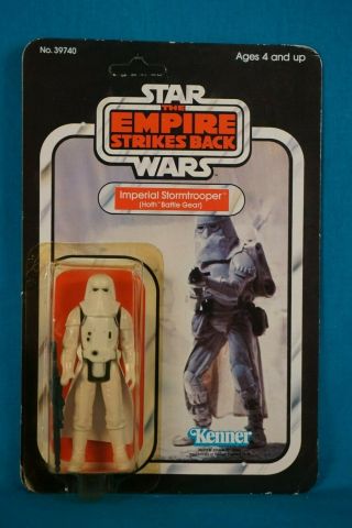 Star Wars Esb Imperial Stormtrooper Hoth Battle Gear - Vintage Moc Carded