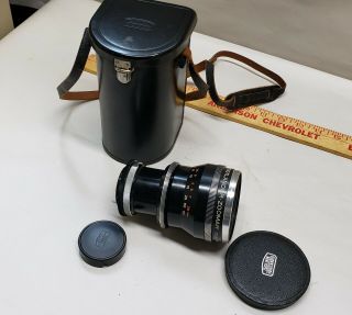 Vintage Zeiss Ikon Voigtlander Zoomar Lens 2.  8 F = 36mm - 82mm West Germany