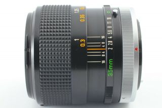 【NEAR Rare O Lens】 Canon FD 35mm F2 S.  S.  C.  MF From Japan 569 3