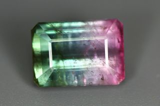 7.  540 Cts Exquisite Rare Dazzling Top Rich Bi Color Natural Unheated Tourmaline